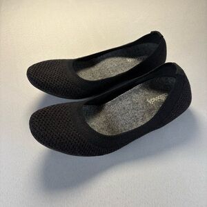 allbirds black tree breezers flats